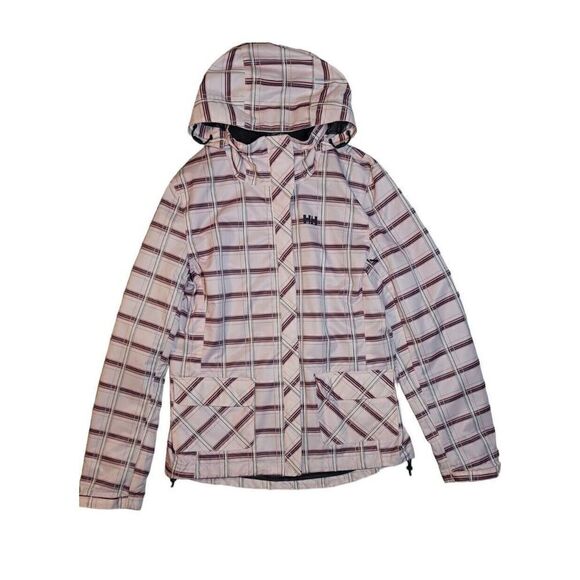 Helly Hansen Waterproof Rain Jacket Coat Women's S Removeable Hood - Picture 2 of 14